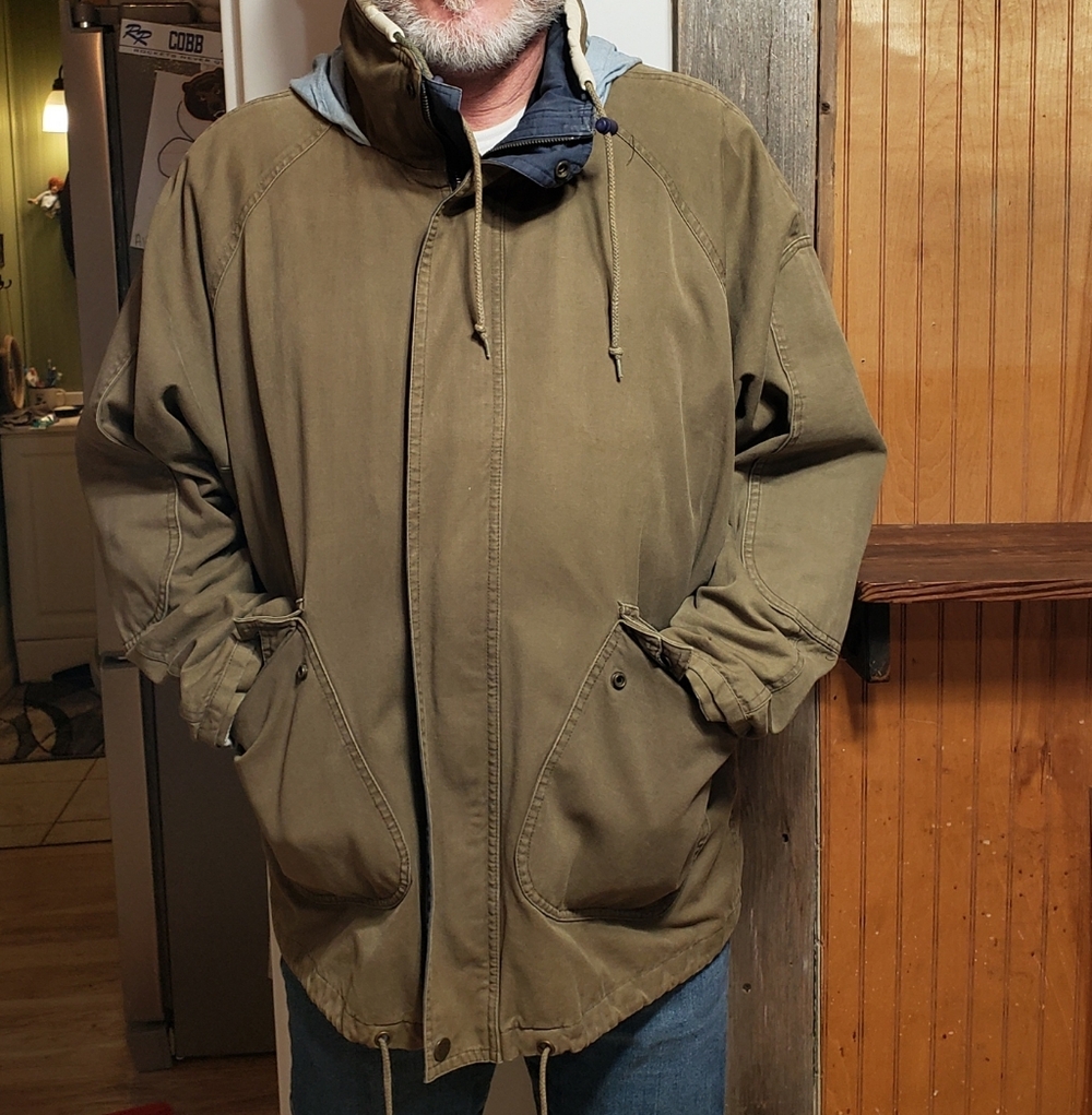 Chore Barn Coat Heavy Rugged Outrigger Big Oversized Men Large Chore Jacket